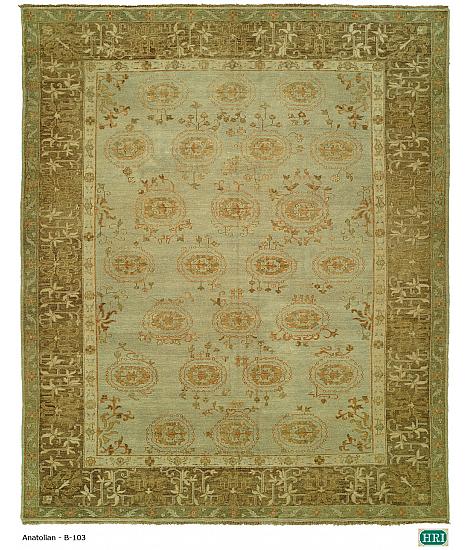 Anatolian  B-103 LT. Blue - Brown